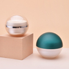 Plastic15g 30g 50g зеленая форма шарика прозрачные акриловые банки для яиц с крышками оптом