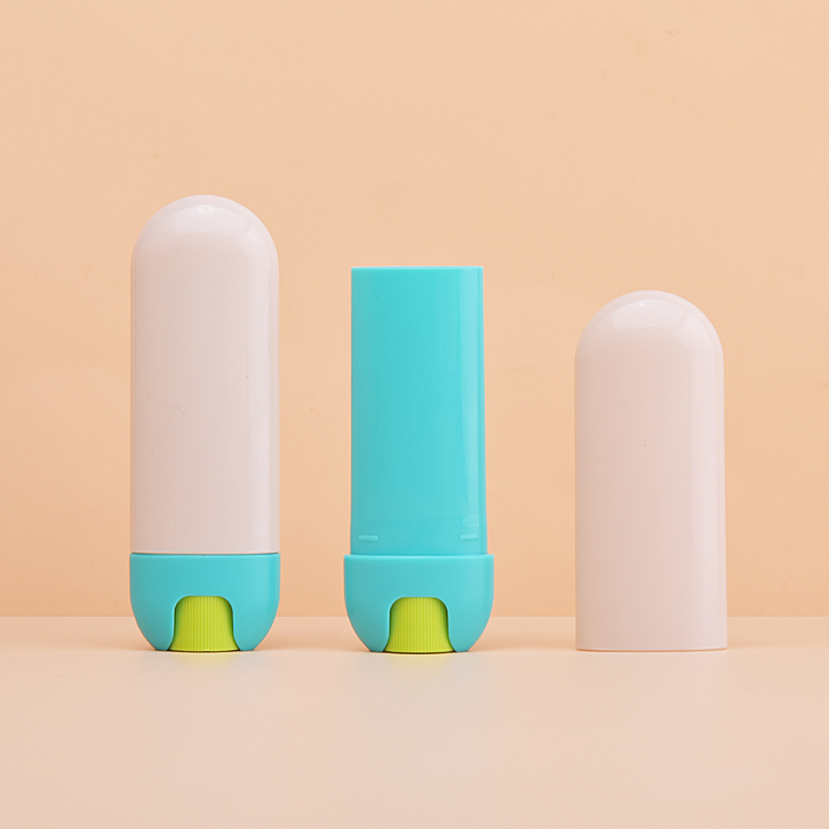 Costom Logo Color Тонкий овальный тюбик дезодоранта-стика 4,5 г