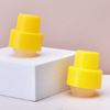 38-миллиметровая желтая пластиковая крышка для стирального порошка из полипропилена