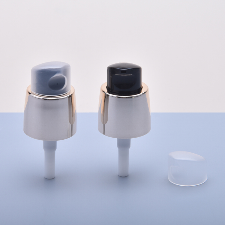 Дозатор сливочного масла для бутылки с насосом для крема для кожи, насос для крема для тональной основы с алюминиевой крышкой, лечебный насос 0,25 куб.см 18/410