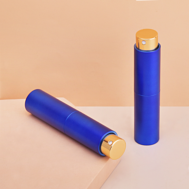 Многоразовый стеклянный флакон с распылителем для духов емкостью 8 мл