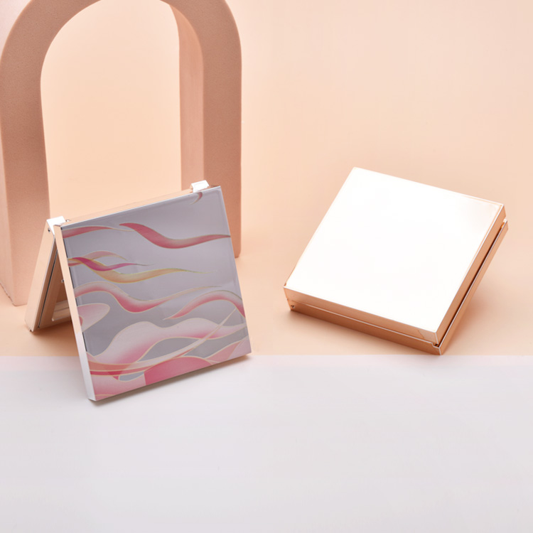 Пустой футляр для тональной основы на 4 кастрюли, пустой пластиковый косметический компактный футляр