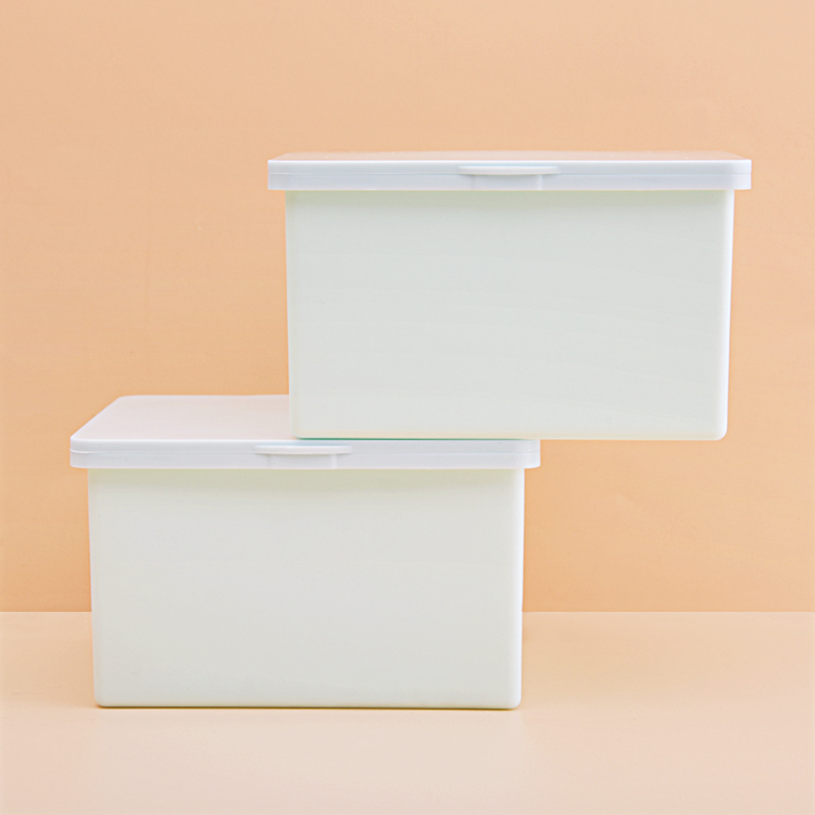 Прямоугольная хлопковая банка для таблеток, 600 г, откидная крышка, хлопковая банка для таблеток с салициловой кислотой, складная маска для лица, влажный компресс, хлопковая банка для таблеток, ПП банка с широким горлышком