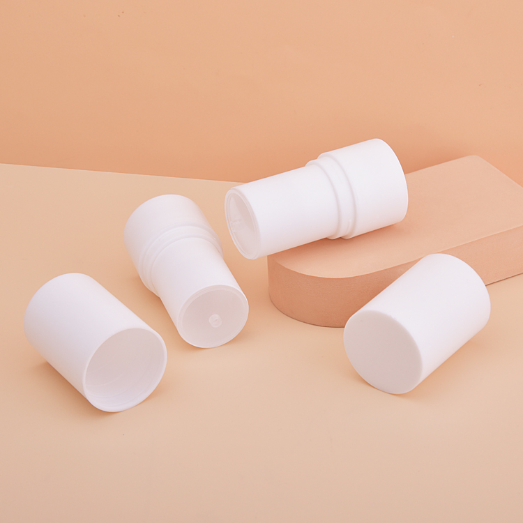 30 г пластиковый круглый тюбик с дезодорантом со всеми крышками