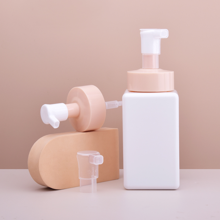 40/410 42/410 Пенный насос для ухода за кожей с двойным закрытием и зажимом