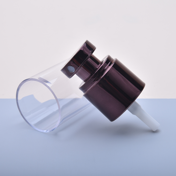 Косметический насос для крема для лица, Plasic 0.25CC 20/410 Лечебный насос, Черно-белый дозатор крема