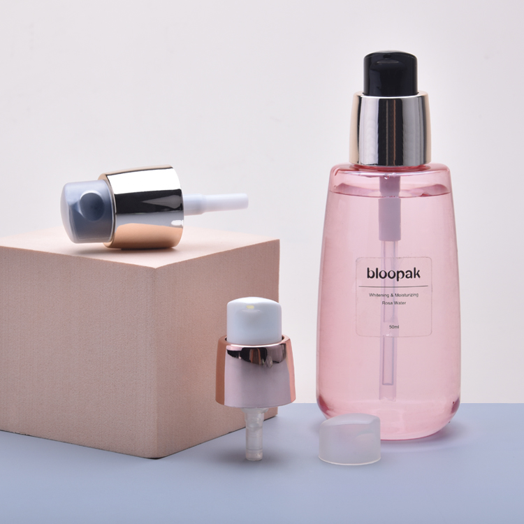 Дозатор сливочного масла для бутылки с насосом для крема для кожи, насос для крема для тональной основы с алюминиевой крышкой, лечебный насос 0,25 куб.см 18/410