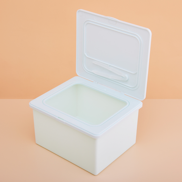 Прямоугольная хлопковая банка для таблеток, 600 г, откидная крышка, хлопковая банка для таблеток с салициловой кислотой, складная маска для лица, влажный компресс, хлопковая банка для таблеток, ПП банка с широким горлышком