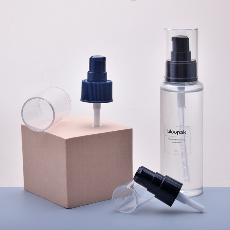 Насос для обработки 24/410 черного цвета, черный пластиковый насос для обработки крема, прозрачная прозрачная крышка насоса для обработки