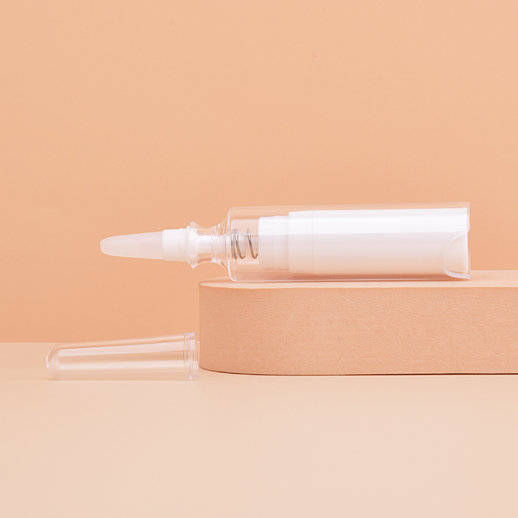 Косметика 5 мл 10 мл безвоздушная сыворотка для глаз ампула бутылка шприц пластиковая эссенция для ухода за кожей крем масляный ролик массажная бутылка аппликатор