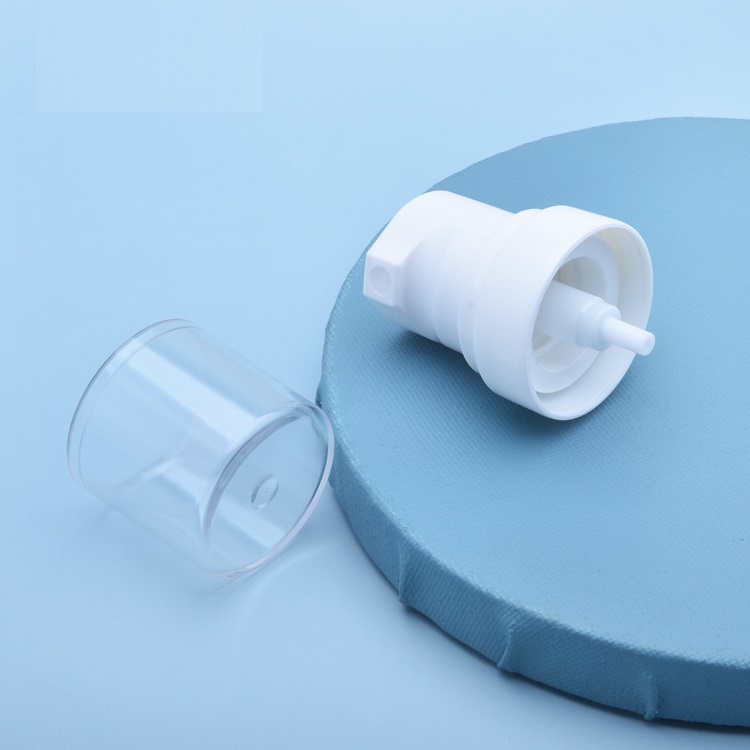 Пластиковый насос для сливок с крышкой