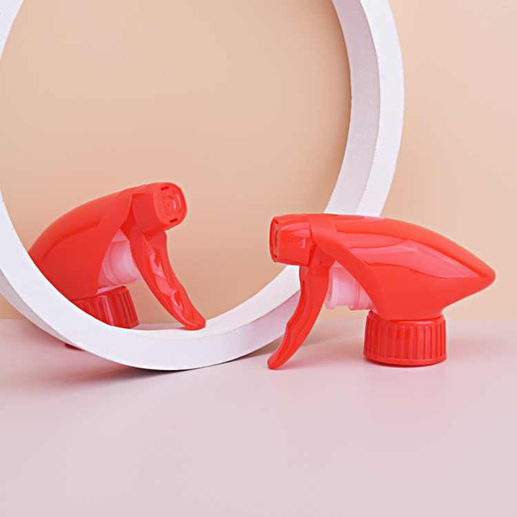 Полностью пластиковый триггерный распылитель 28 мм, окрашенный на заказ 