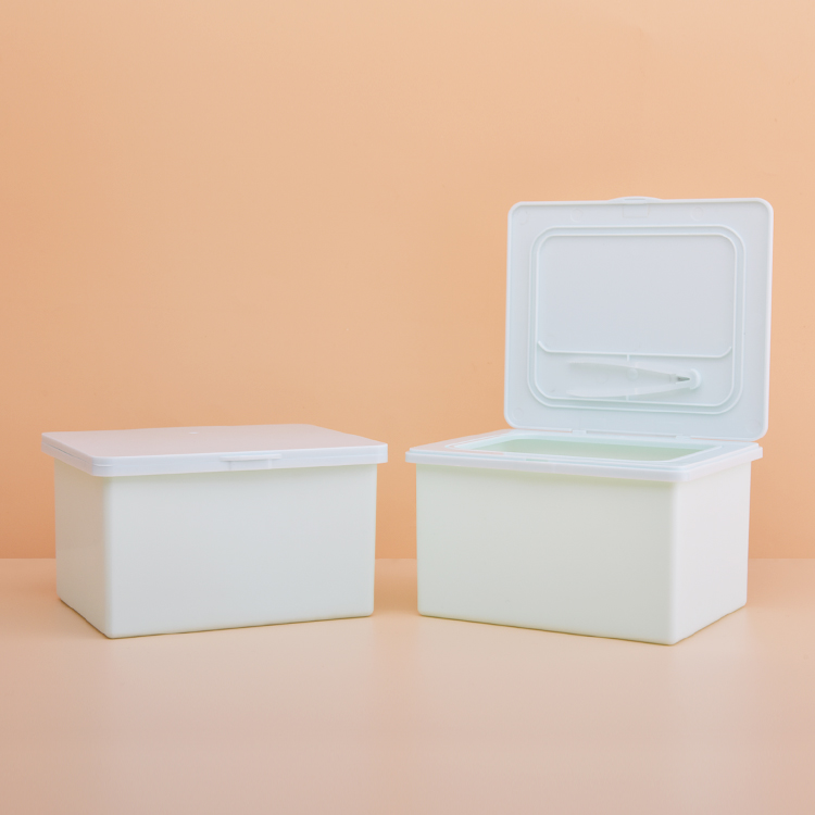 Прямоугольная хлопковая банка для таблеток, 600 г, откидная крышка, хлопковая банка для таблеток с салициловой кислотой, складная маска для лица, влажный компресс, хлопковая банка для таблеток, ПП банка с широким горлышком