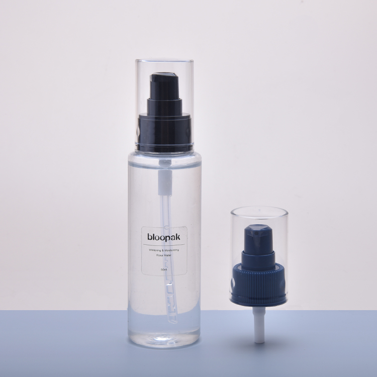 Насос для обработки 24/410 черного цвета, черный пластиковый насос для обработки крема, прозрачная прозрачная крышка насоса для обработки