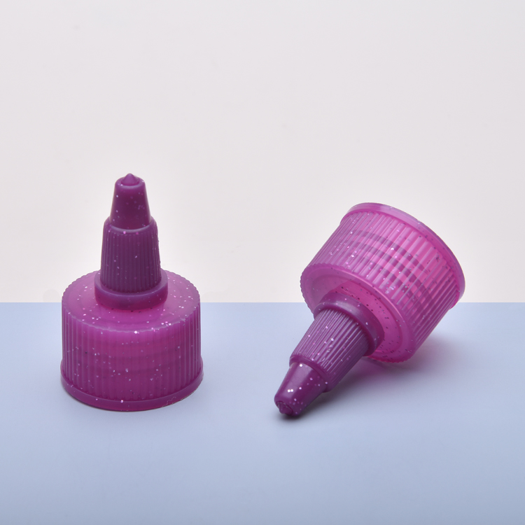 Пластиковая черная закручивающаяся верхняя крышка черного цвета по индивидуальному заказу, пластиковая закручивающаяся верхняя крышка 24/410 для ПЭТ-бутылок, крышки для бутылок с закручивающейся верхней крышкой и закручивающейся верхней крышкой