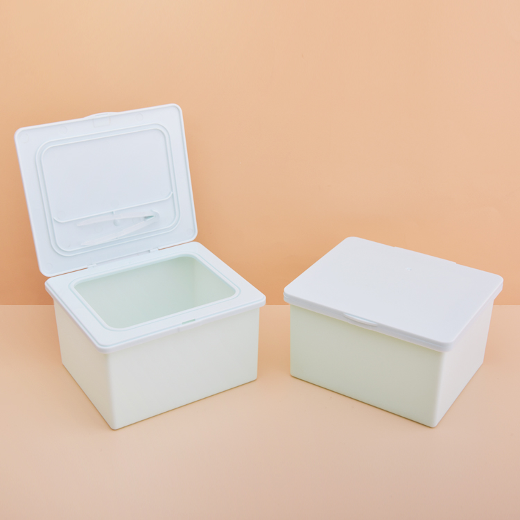 Прямоугольная хлопковая банка для таблеток, 600 г, откидная крышка, хлопковая банка для таблеток с салициловой кислотой, складная маска для лица, влажный компресс, хлопковая банка для таблеток, ПП банка с широким горлышком