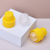 38-миллиметровая желтая пластиковая крышка для стирального порошка из полипропилена