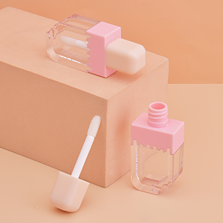 Квадратный флакон для блеска для губ объемом 3,5 мл 