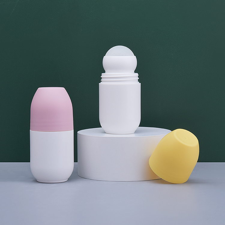 Пластиковая плоская крышка для ухода за кожей в рулоне на бутылке для жидкого дезодоранта 