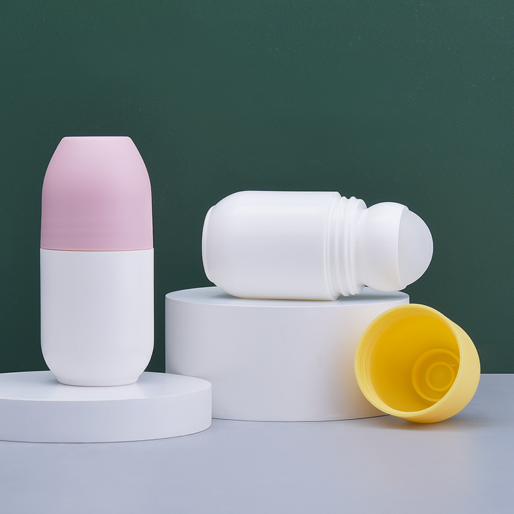 Пластиковая плоская крышка для ухода за кожей в рулоне на бутылке для жидкого дезодоранта 